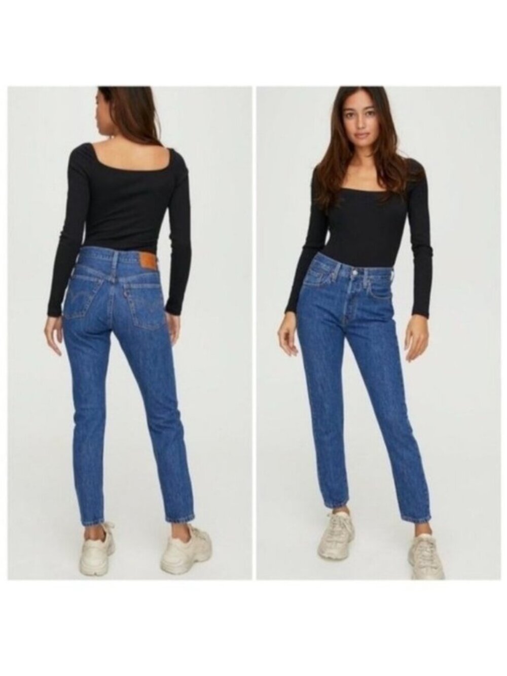LEVIS 501 PREMIUM STRETCH SKINNY JEANS Size 25